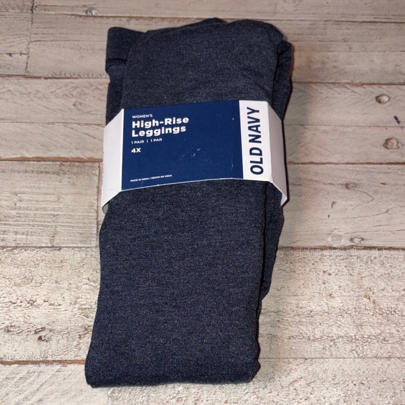 Old Navy Pants - Old Navy Women's High Rise Leggings 1pair 4X new